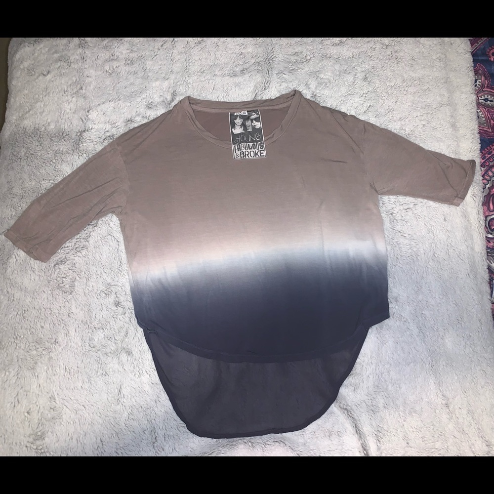 Young, Fabulous & Broke Tie Dye Hombre Top